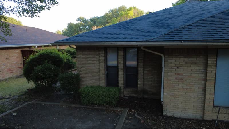 After photo 6 — Dallas green-to-grey roof replacement