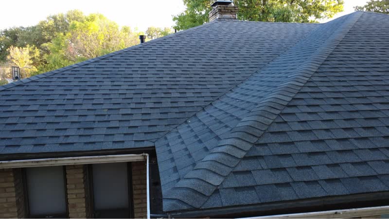 After photo 7 — Dallas green-to-grey roof replacement