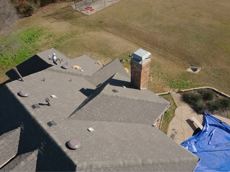 After photo 3 — Flower Mound roof replacement