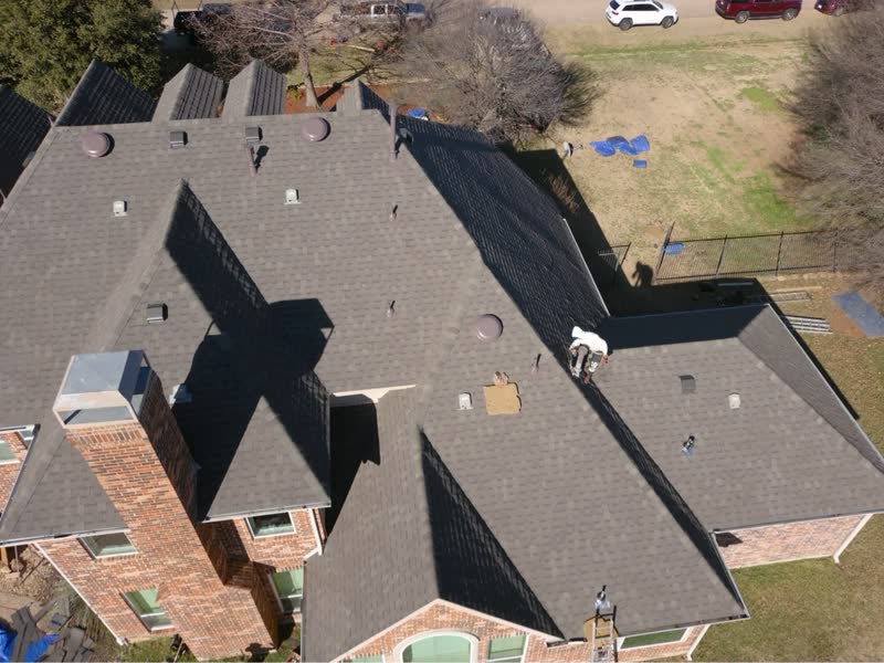 After photo 4 — Flower Mound roof replacement