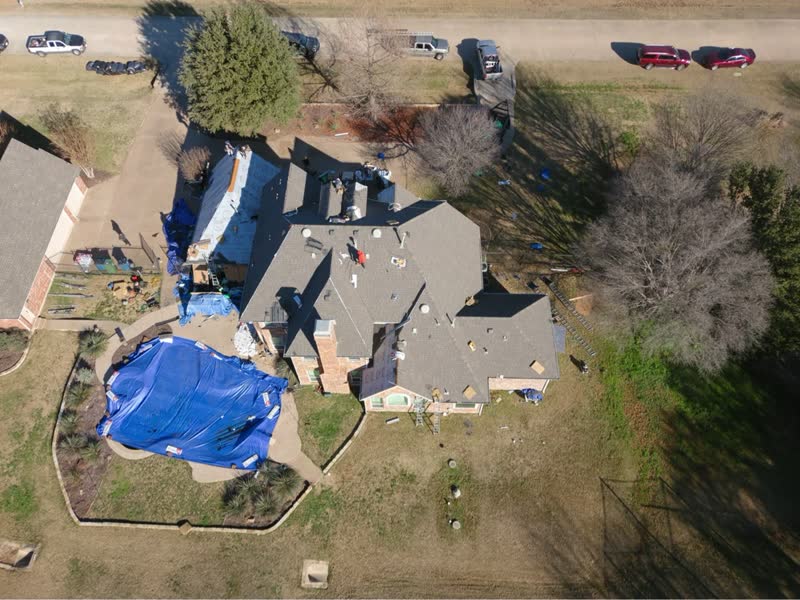 After photo 6 — Flower Mound roof replacement