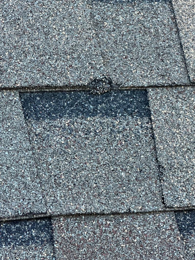 Before photo 2 — Flower Mound roof replacement
