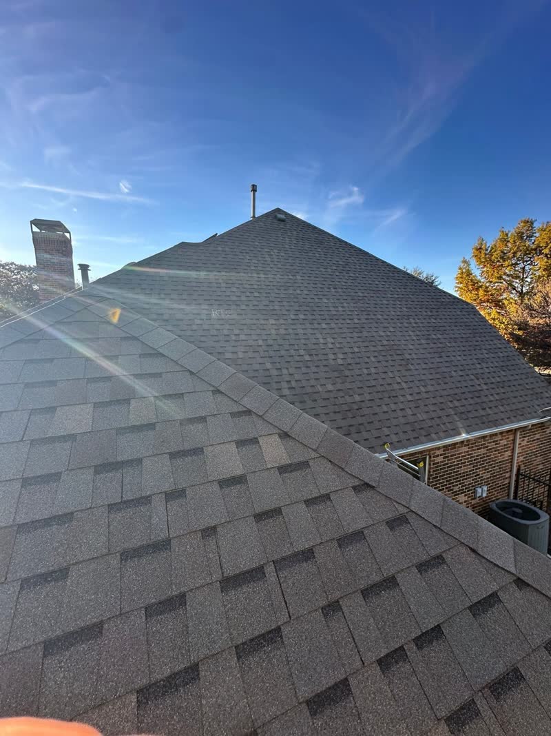 Before photo 7 — Flower Mound roof replacement