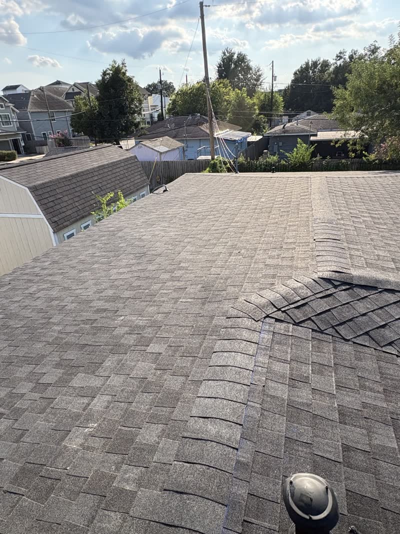 After photo 2 — Houston roof repair turned replacement