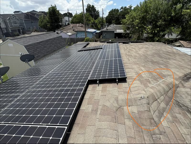 Before photo 10 — Houston roof repair turned replacement