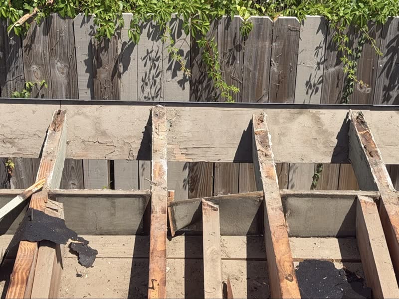 During photo 12 — Houston roof repair turned replacement