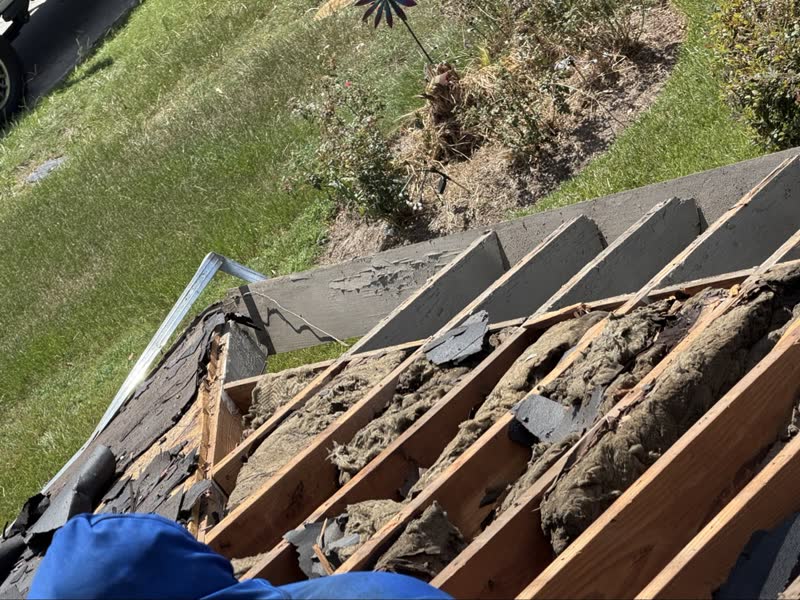 During photo 14 — Houston roof repair turned replacement