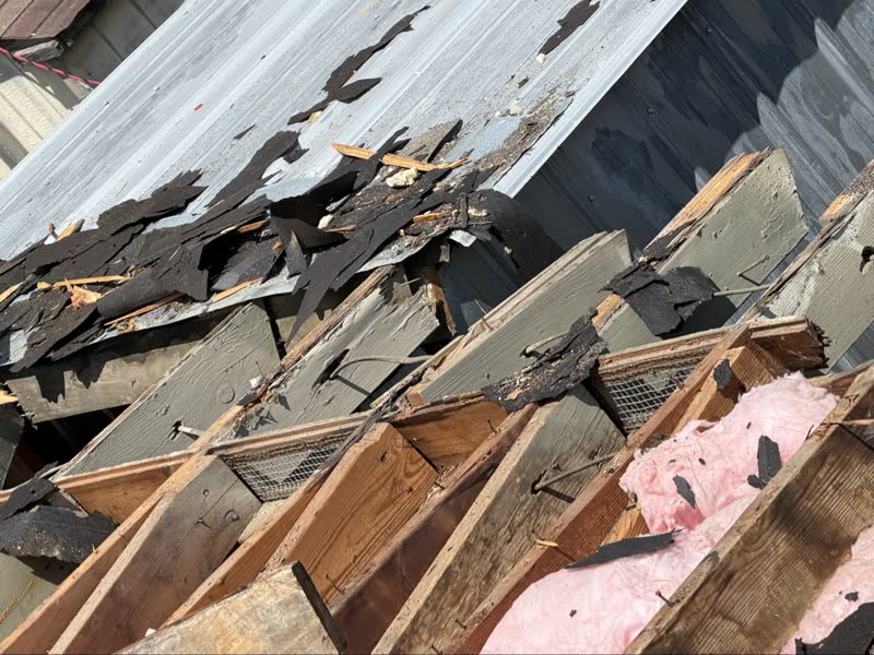 During photo 15 — Houston roof repair turned replacement