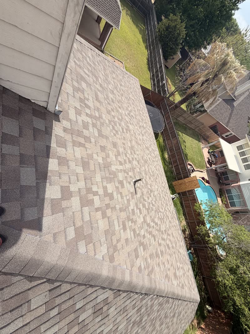 After photo 2 — Mansfield roof project