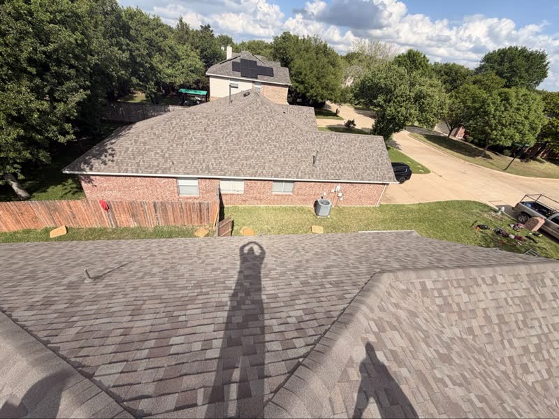 After photo 3 — Mansfield roof project