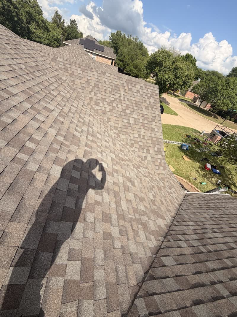 After photo 4 — Mansfield roof project